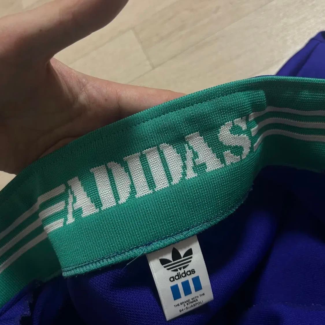 (일본판)아디다스 퍼플 파이어버드 져지(L) 상품이미지4