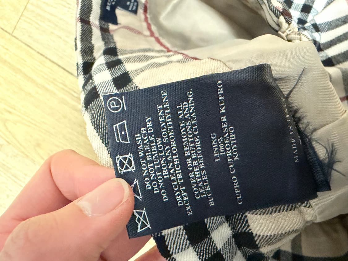 버버리 정품 00s 체크 테니스스커트 25 상품이미지6