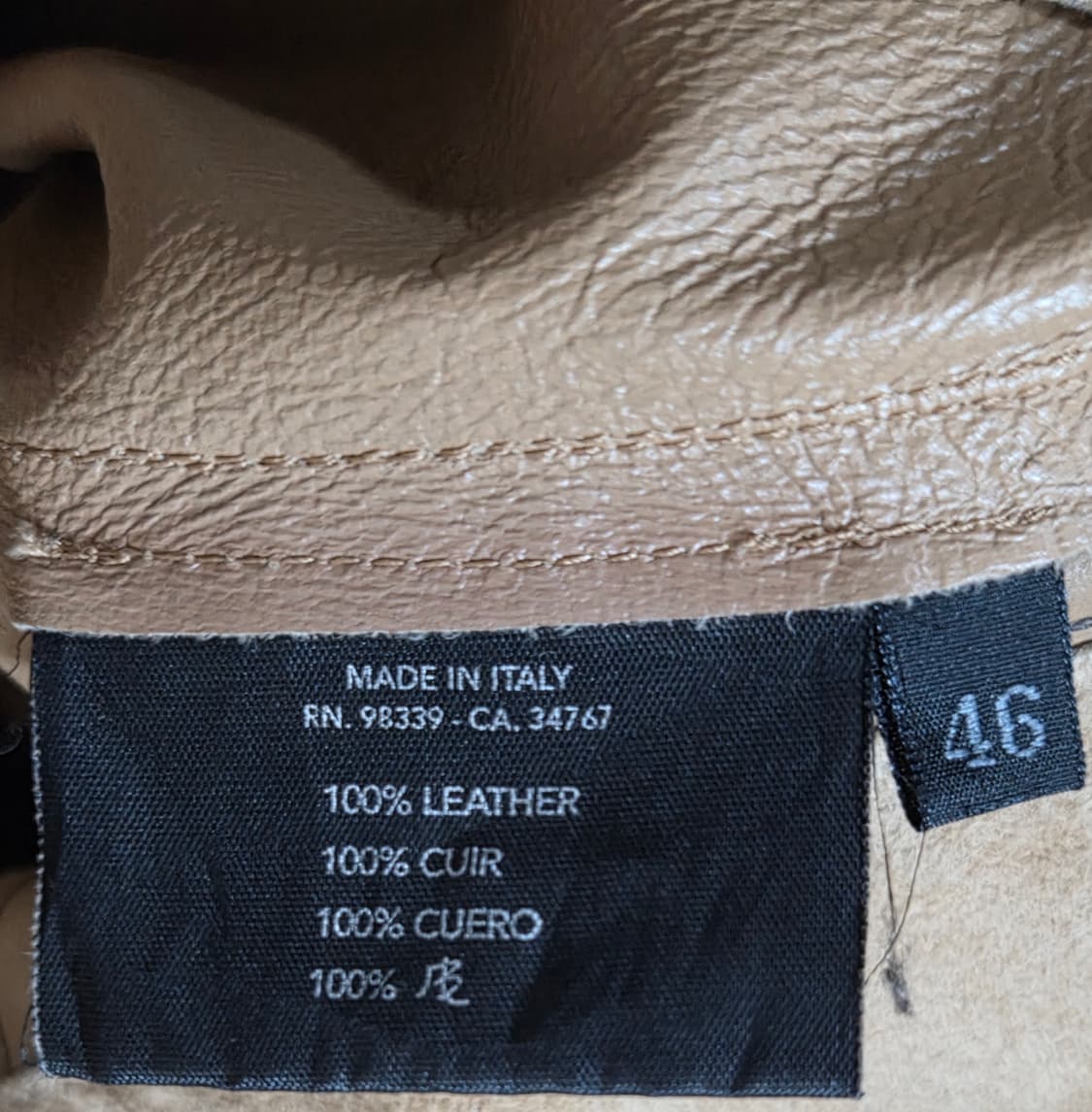 Prada suede leather jacket 상품이미지3