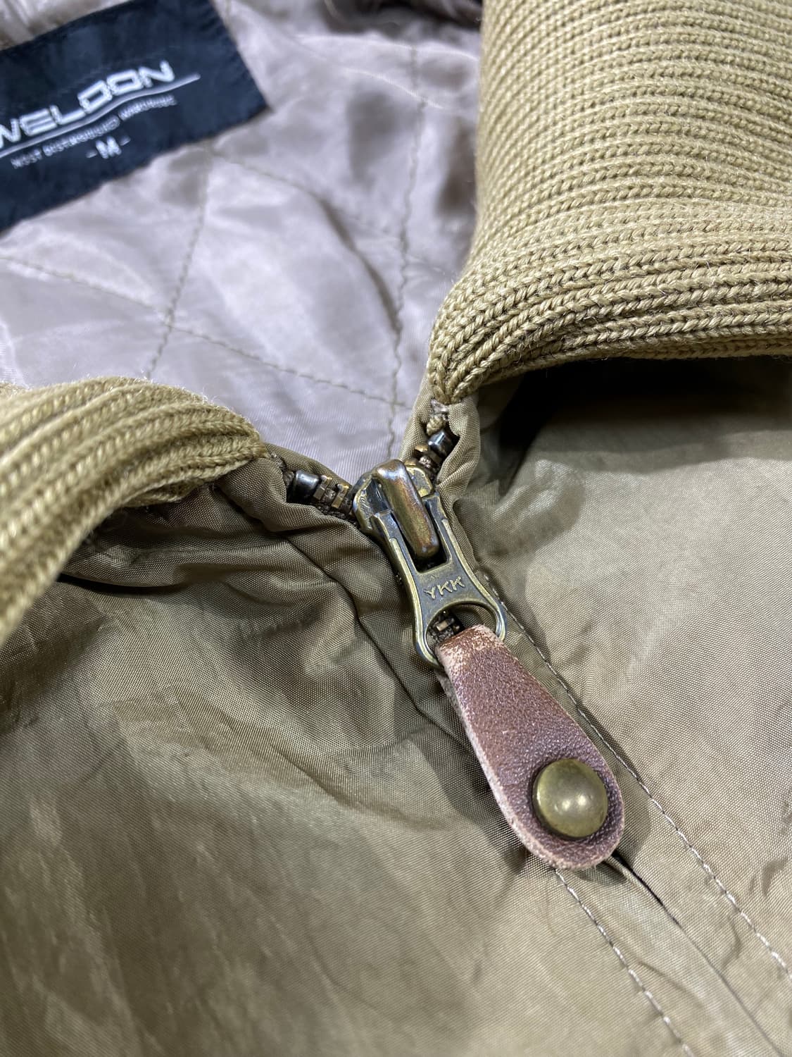 [M] 90s WELDON 재패니즈 빈티지 나일론 봄버자켓 상품이미지5