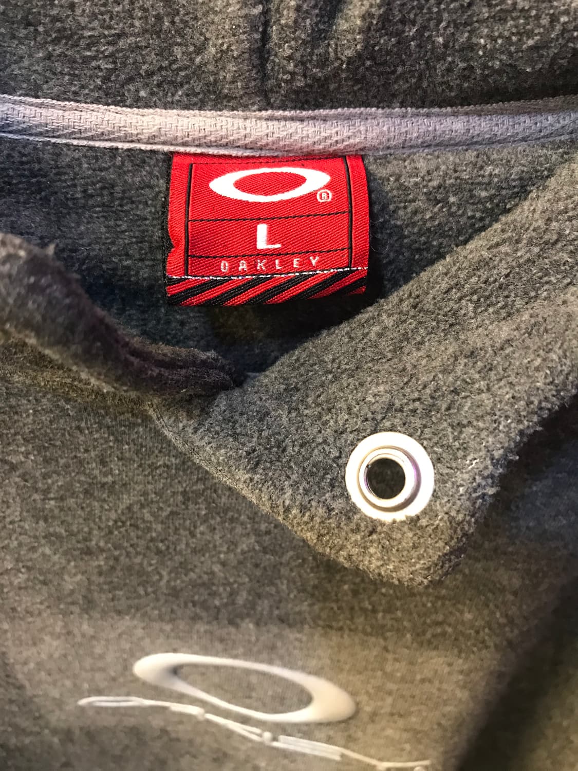 오클리 후드집업 그레이 - L 상품이미지4