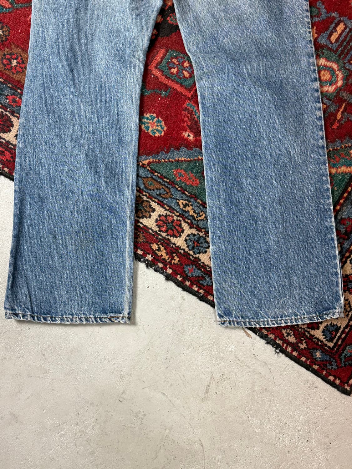 80's USA Made 빈티지 리바이스 517 오렌지탭 체인스티치 상품이미지8