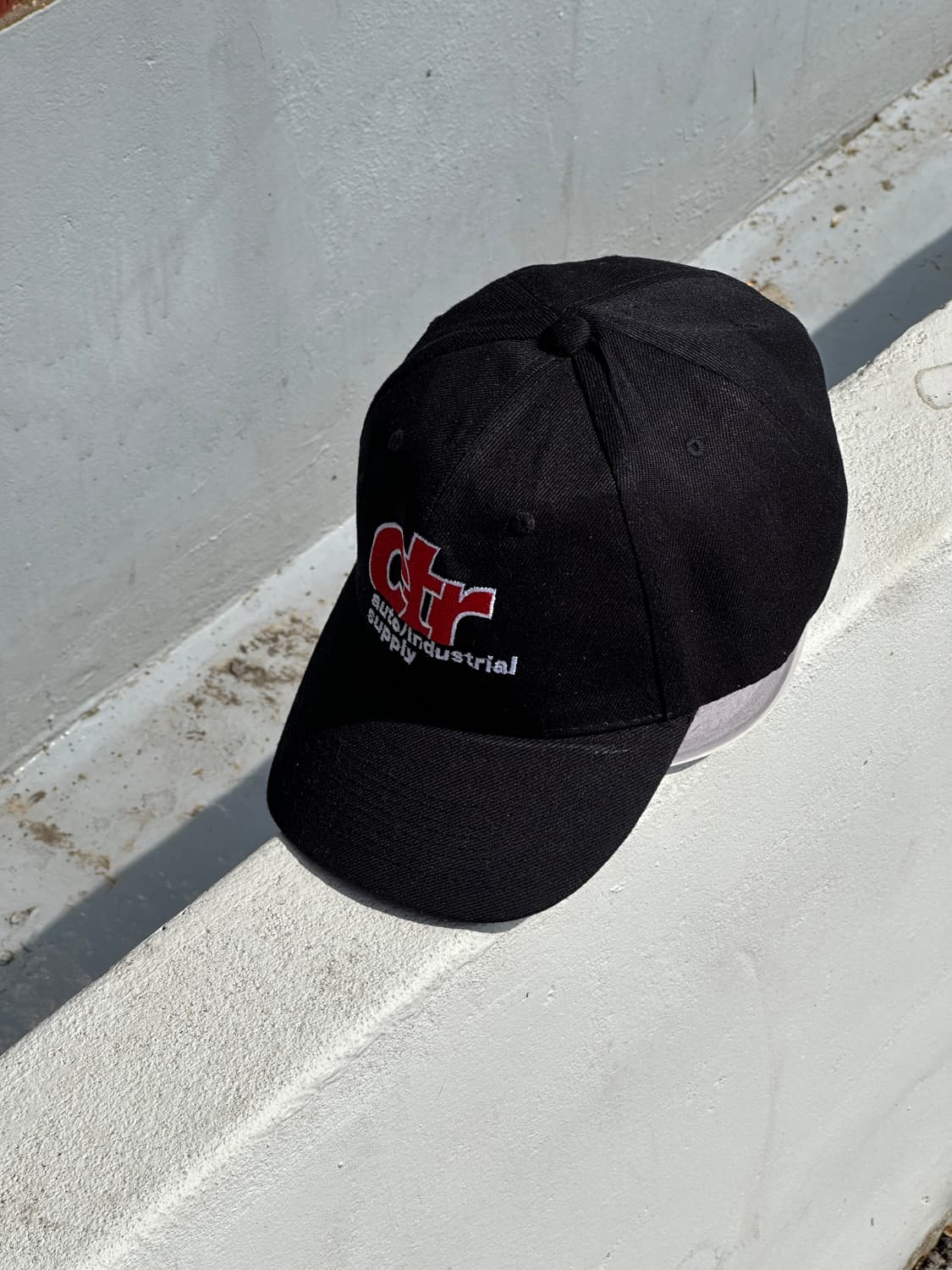 [F] CTR AJM 자수 블랙 워크웨어 빈티지 볼캡 모자 상품이미지2