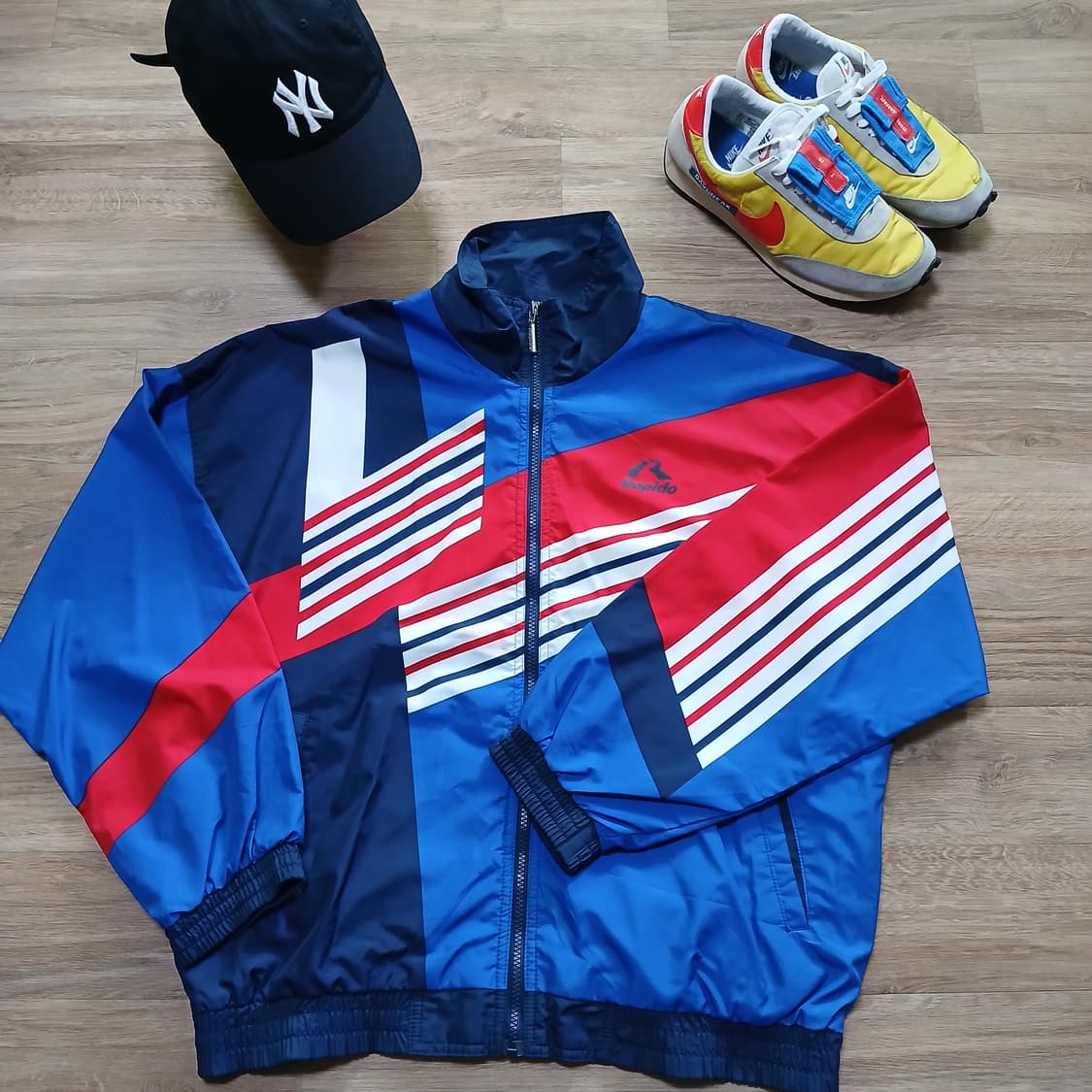 RAPIDO 라피도 오버핏 바람막이 올드스쿨 빈티지 자켓 상품이미지1