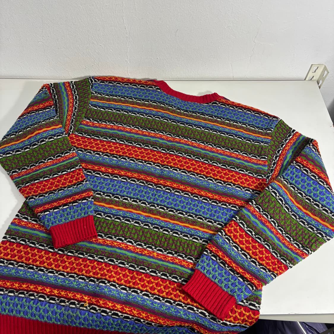 M 미쏘니 멀티패턴 케이블니트 상품이미지3