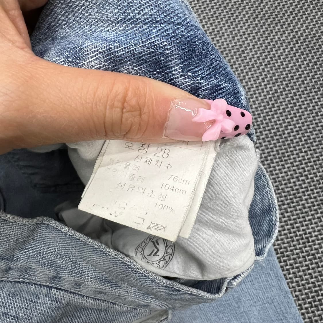 칼카니 데님 카펜더 버뮤다 팬츠 상품이미지5