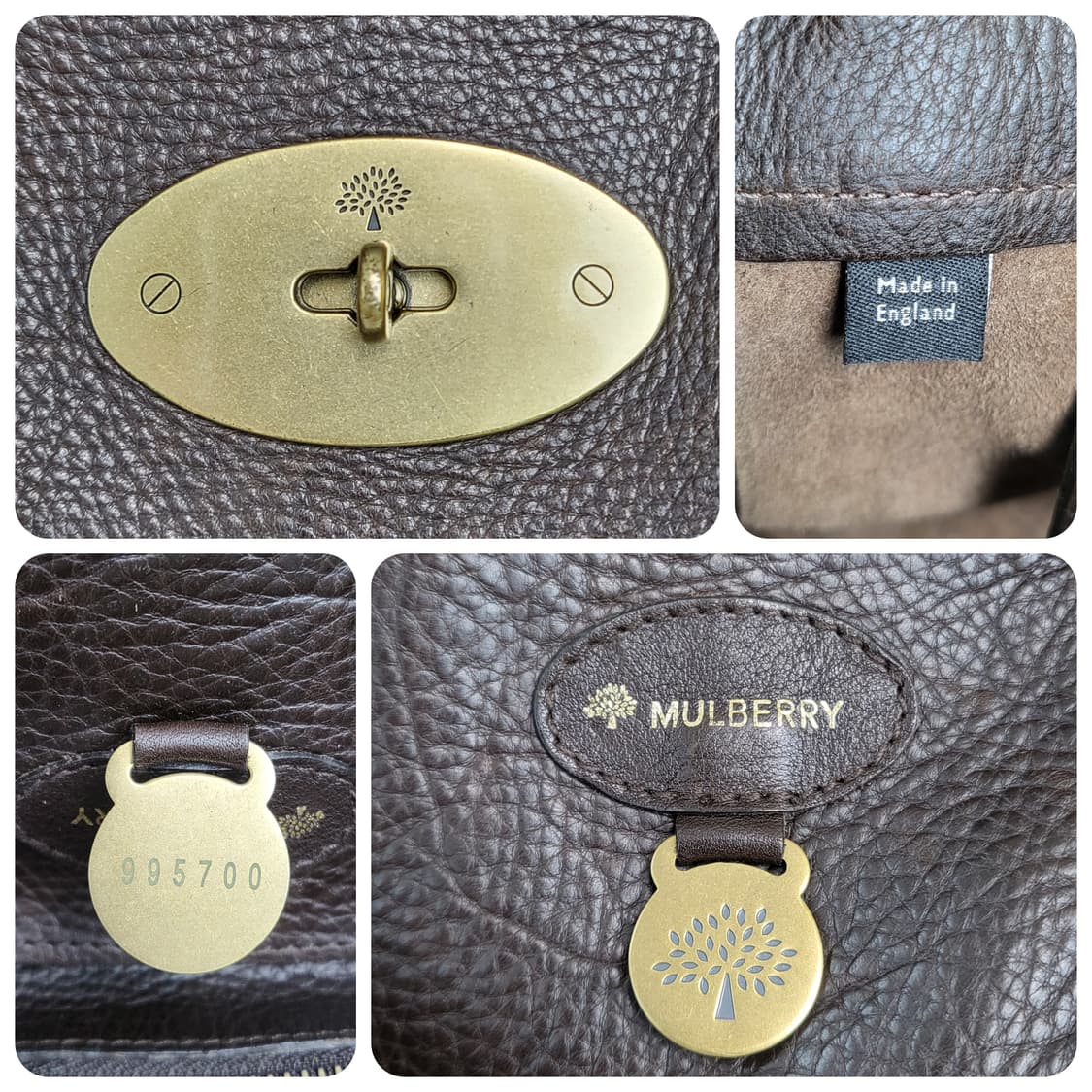 정품 멀버리 베이스워터 클래식 오크브라운 상품이미지8