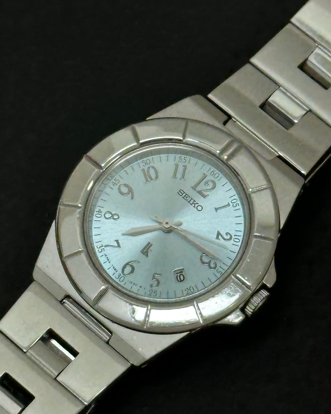 세이코 루키아 스카이블루 썬버스트 다이얼 시계 상품이미지7