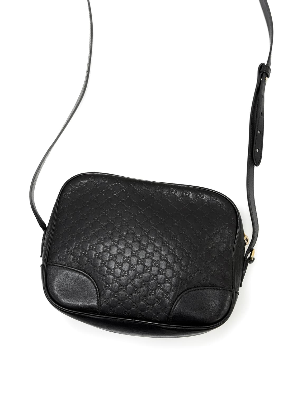 구찌 GG 마이크로 시마 레더 디스코 크로스백 상품이미지1