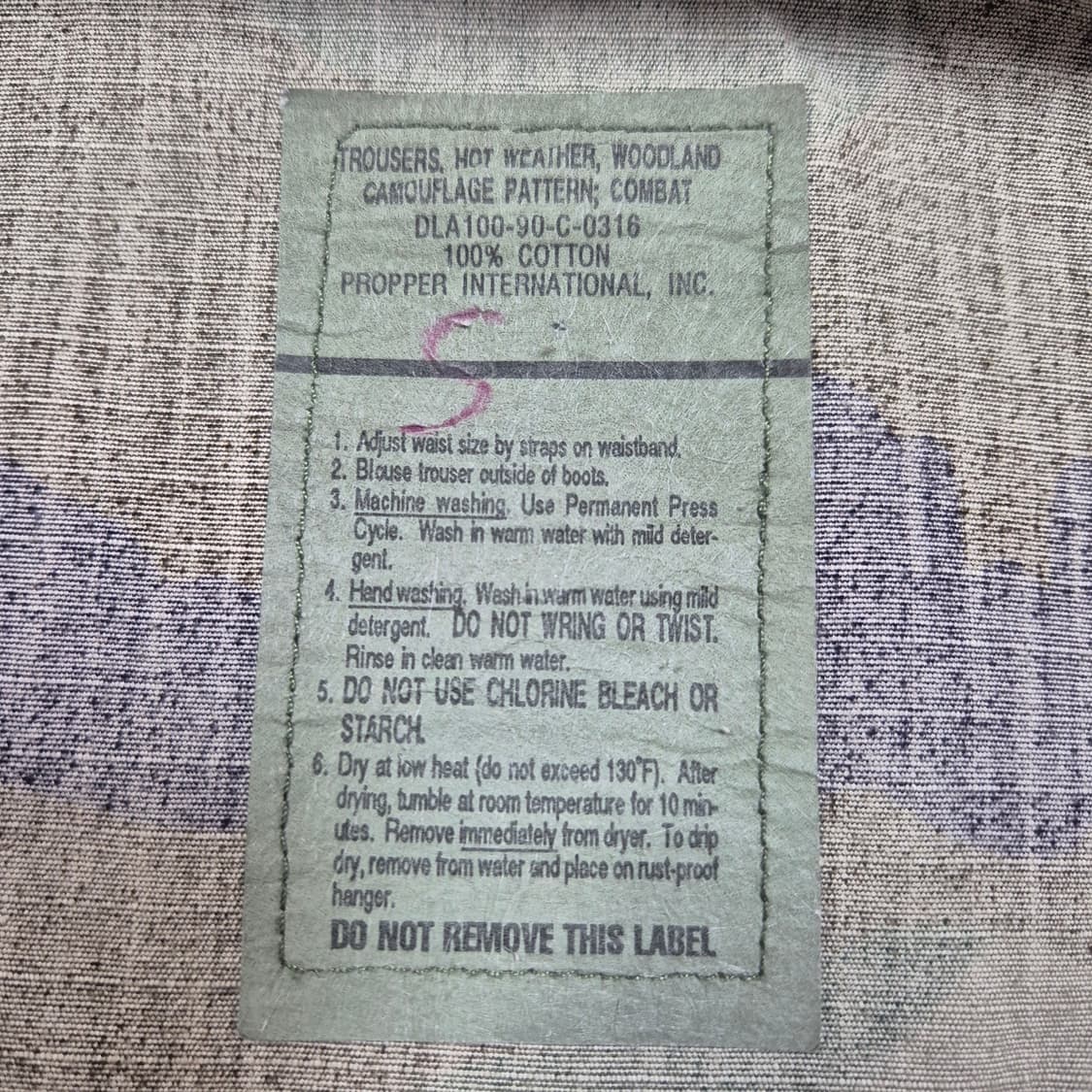[L]미군 우드랜드 BDU - 682 상품이미지3