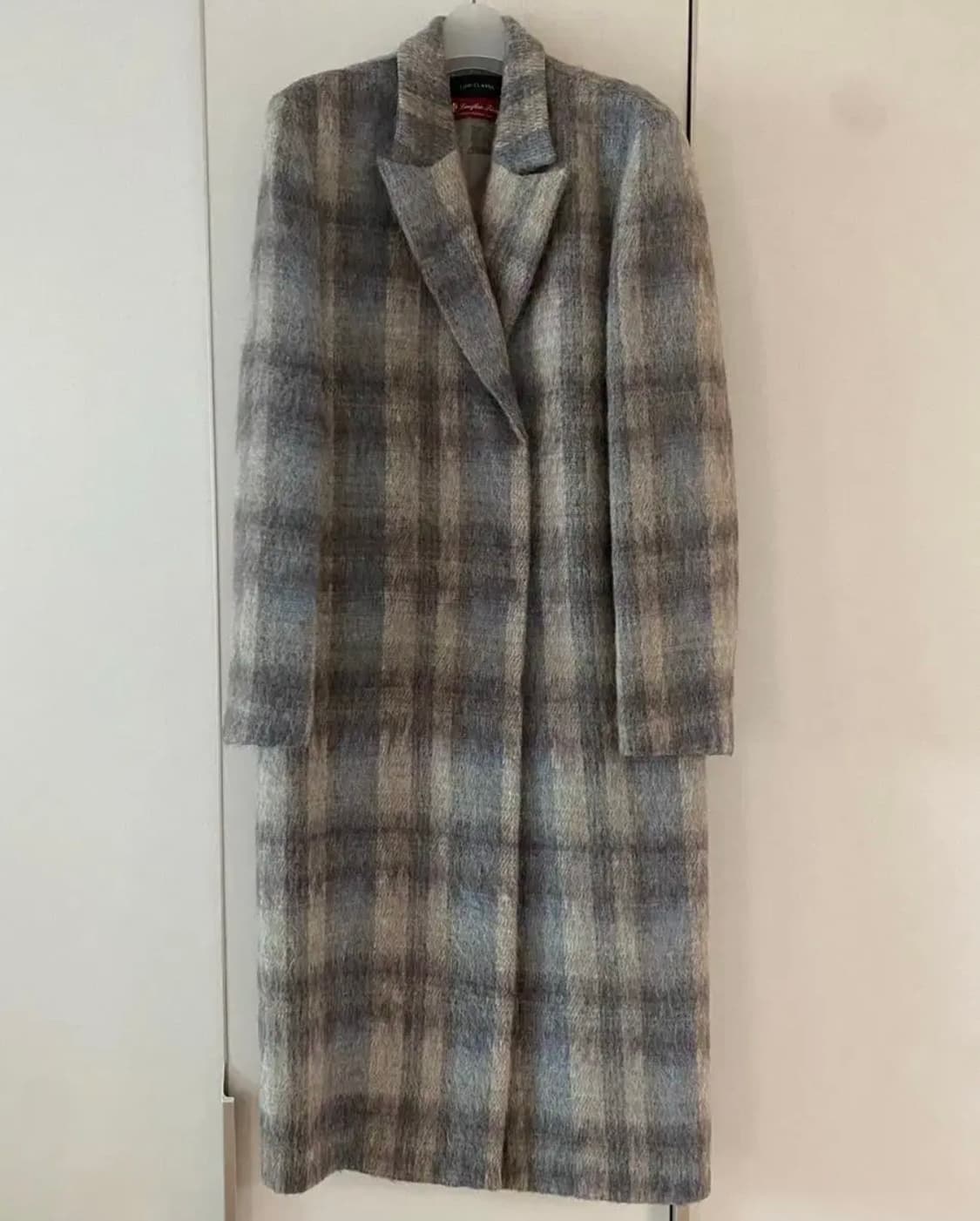 로우클래식 체크 코트 XS 상품이미지1