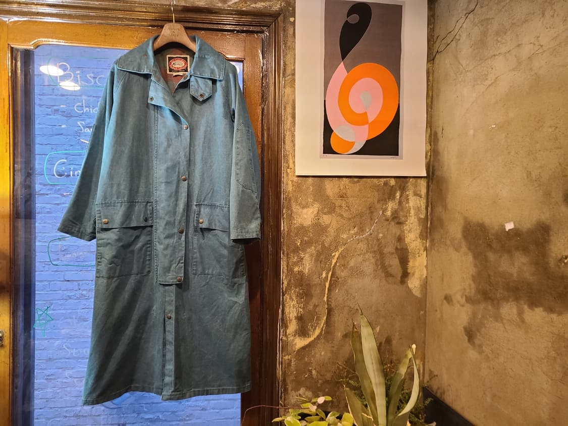 90'S 호주 수렵용아웃도어 코트  상품이미지1