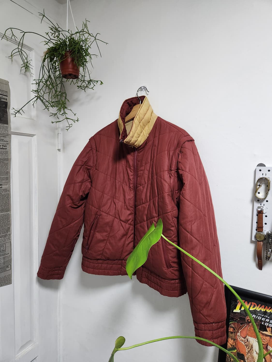 80s 시어즈 3 way 리버서블 패딩 자켓 상품이미지8