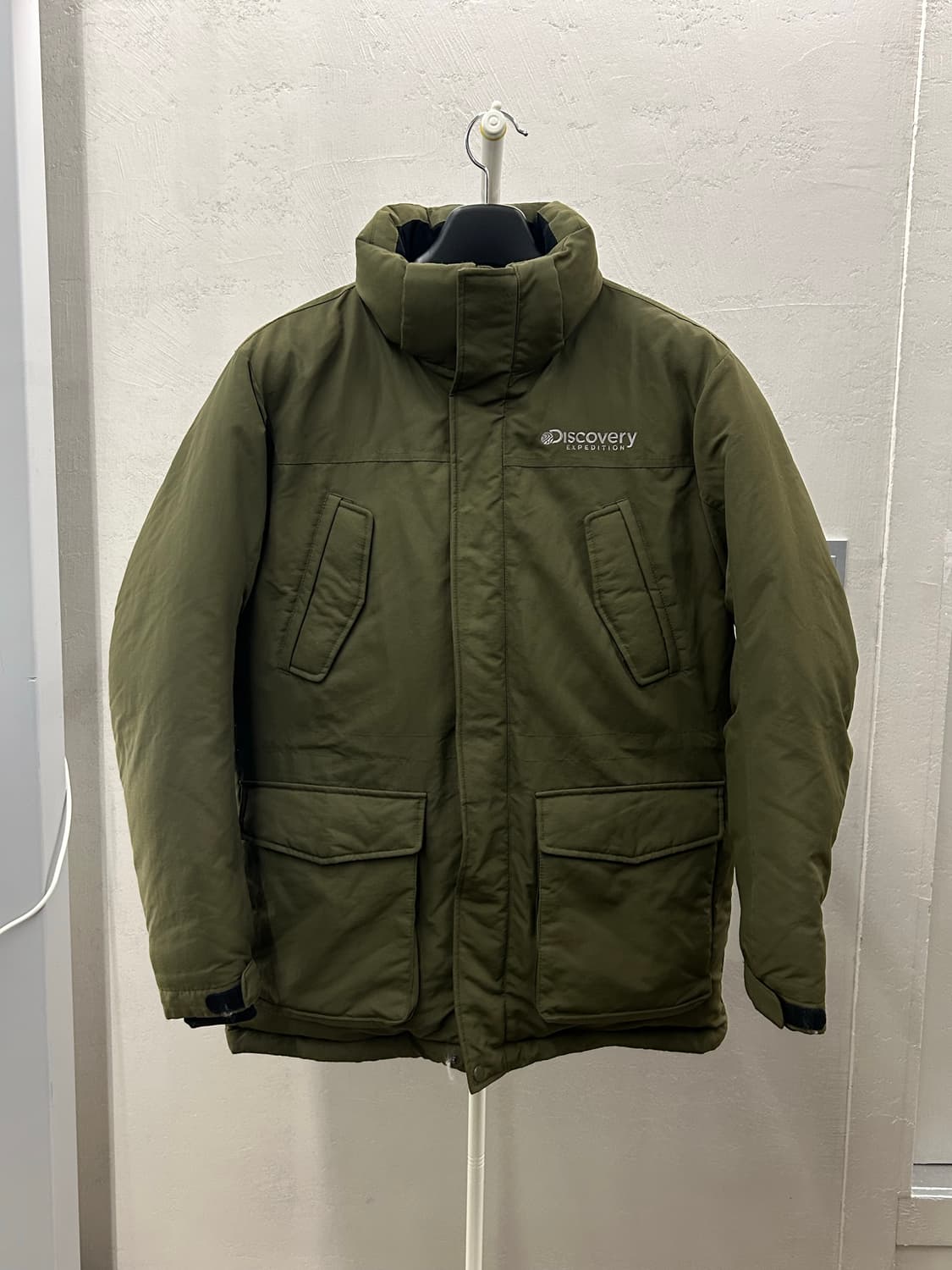 디스커버리 익스페디션(Discovery) 카키 패딩 자켓 상품이미지2