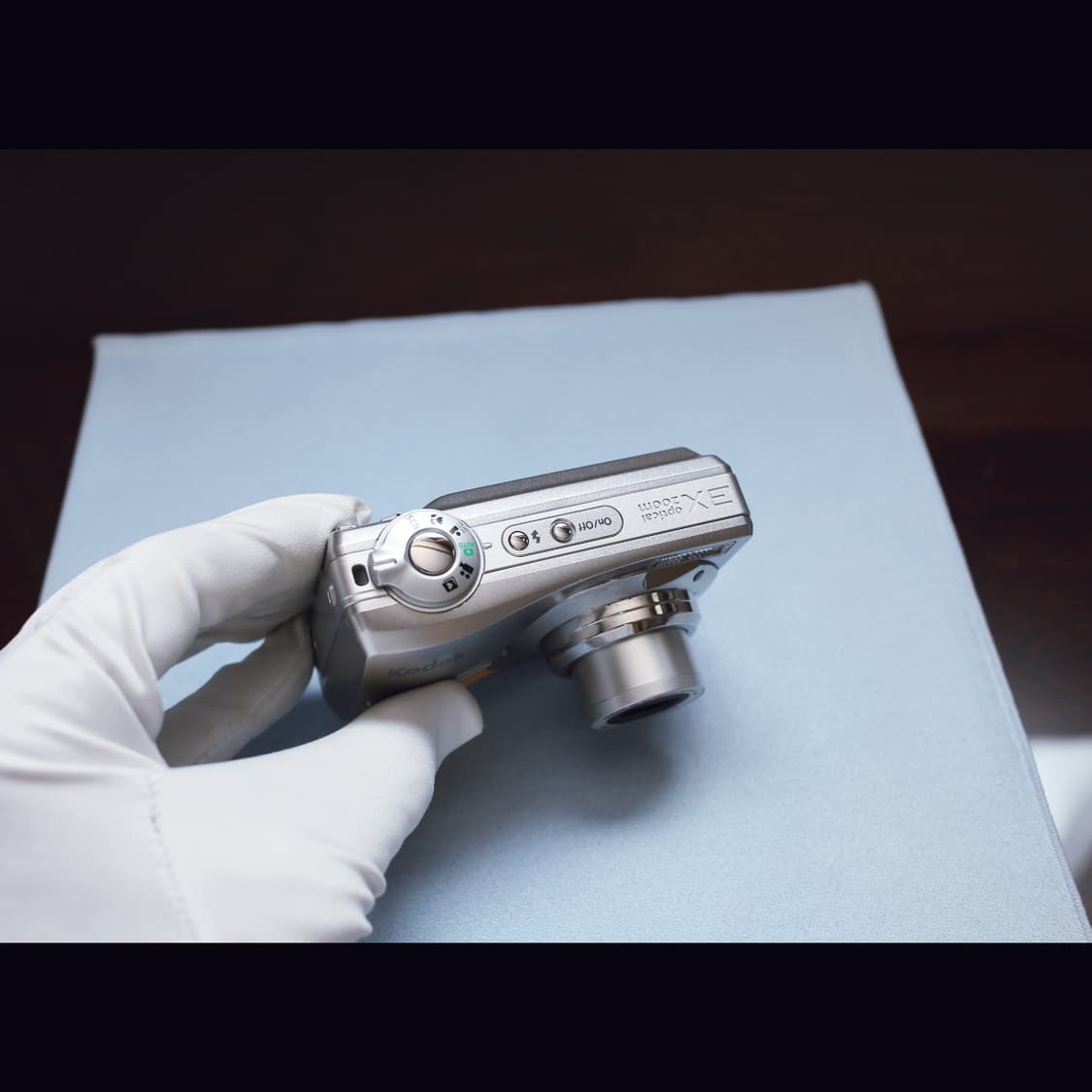 레어<준 민트급><카리나>코닥 이지쉐어 C713 실버 빈티지 디카 상품이미지3