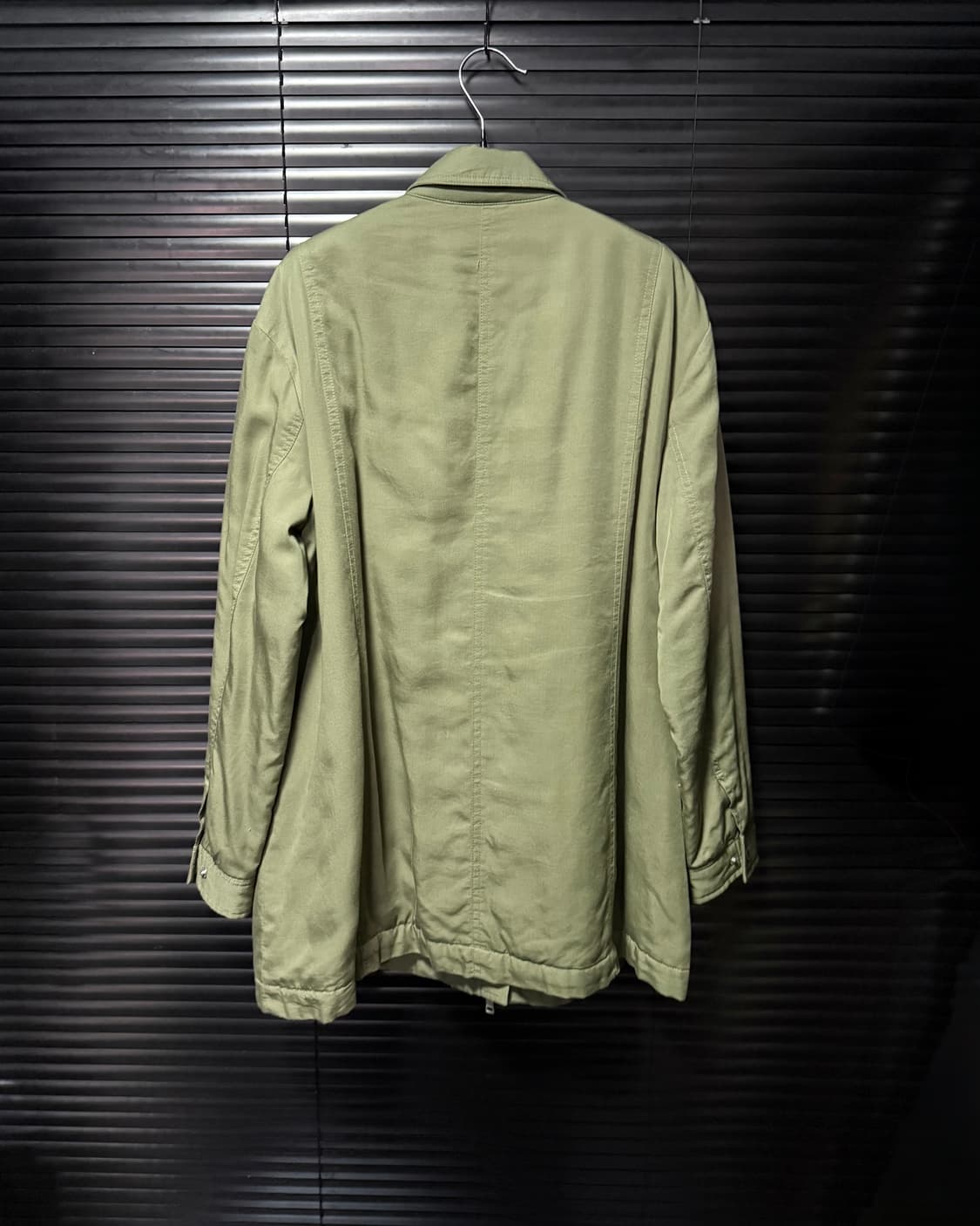 아르마니 익스체인지 하이넬 야상 코트 집업 지퍼 카키 필드 헌팅 워크자켓 상품이미지6