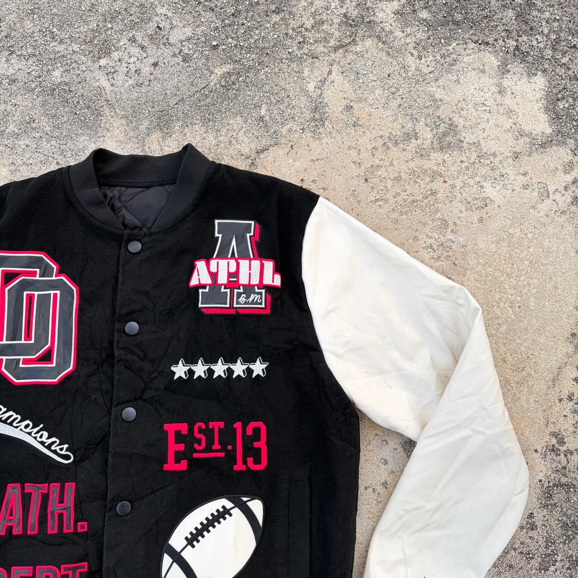 World Wlde 빈티지 울 바시티 자켓 L 상품이미지2