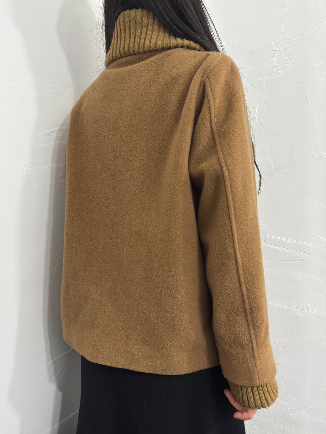 beams boy camel wool jacket 상품이미지4