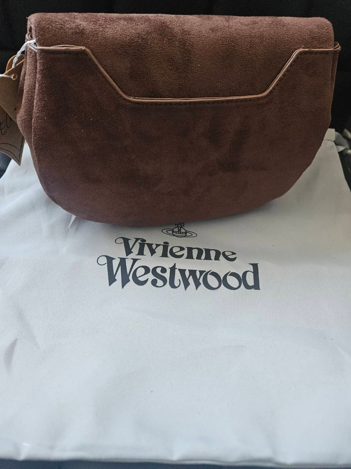 비비안웨스트우드 스웨이드 숄더백 새상품 상품이미지6