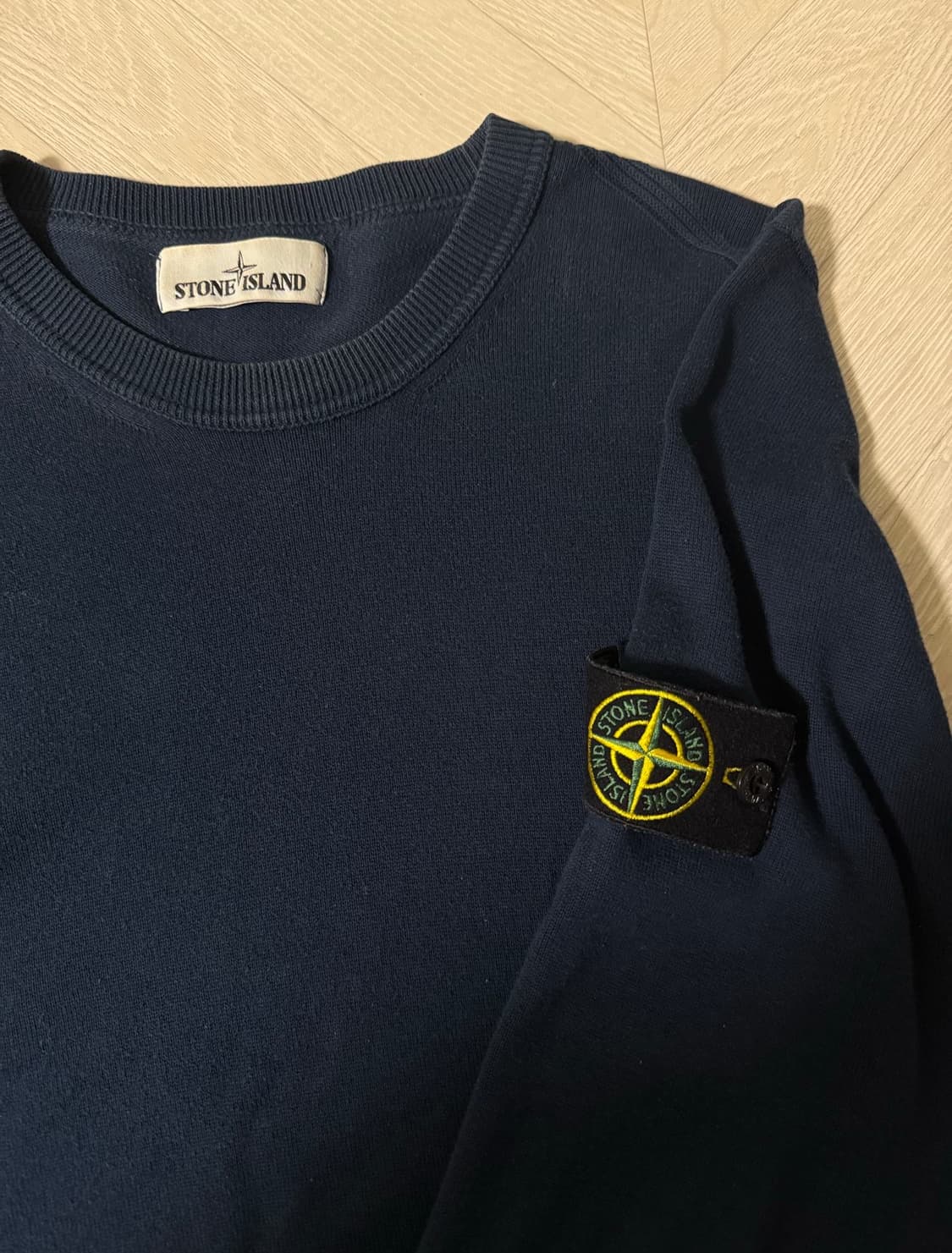 스톤아일랜드 니트 네이비 상품이미지2