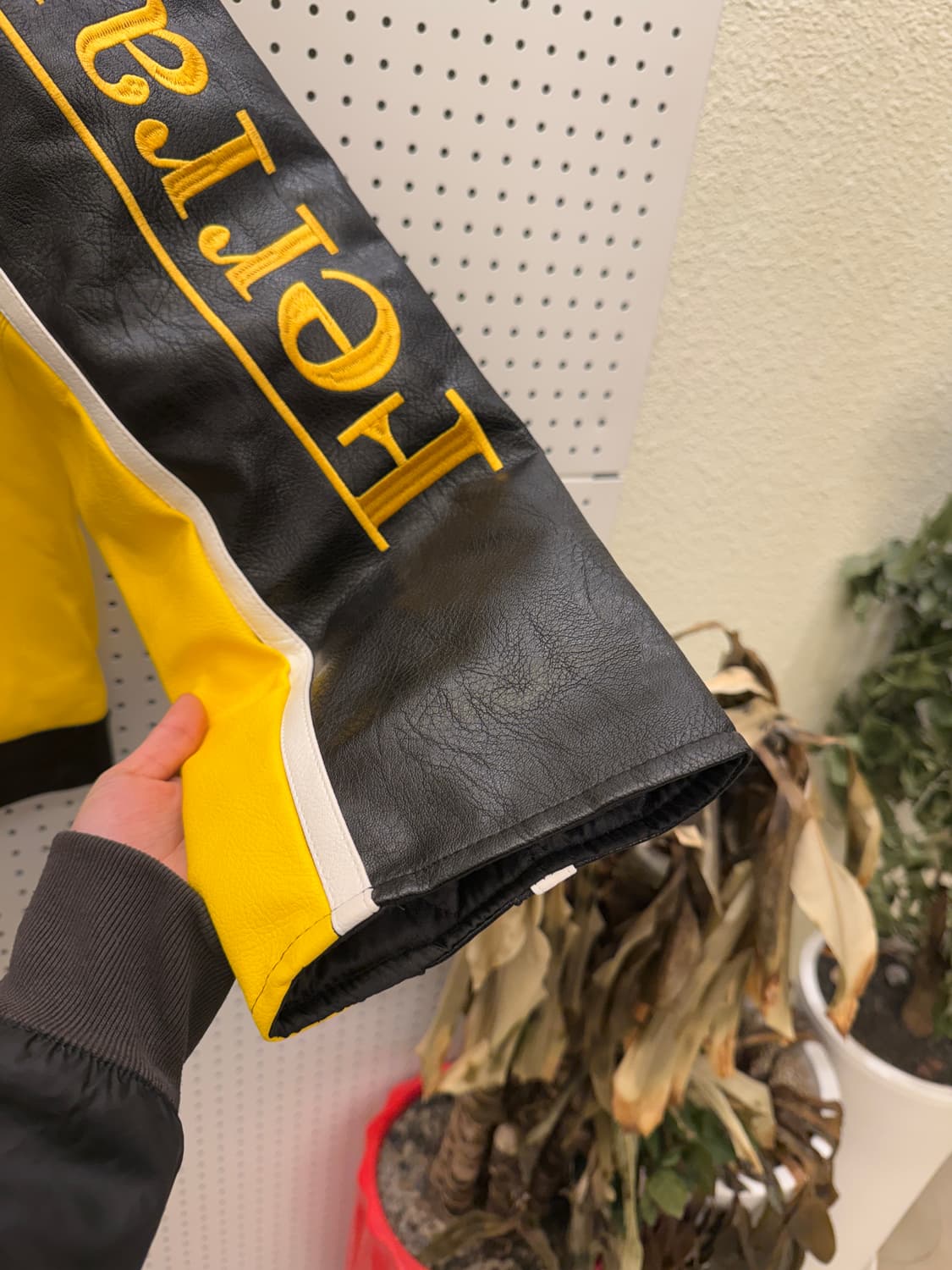 빈티지 페라리 레이싱 패치 레더 자켓 U400 상품이미지4