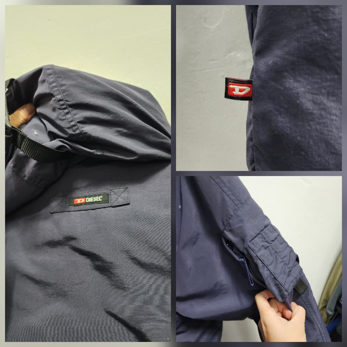 (빅사이즈) 디젤 n2b 00s 오리털 패딩 점퍼 상품이미지9