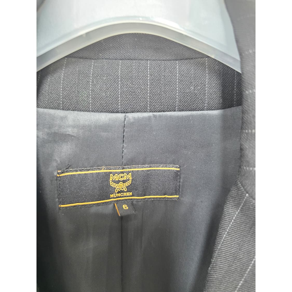 MCM 스트라이프 싱글 버튼 자켓 M 상품이미지2