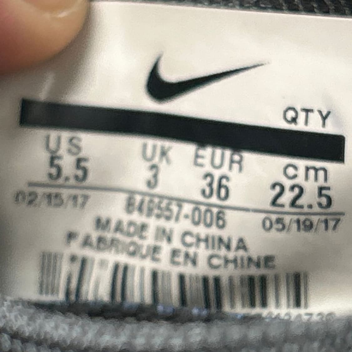 나이키 에어 베이퍼맥스 플라이니트 블랙 225 상품이미지7