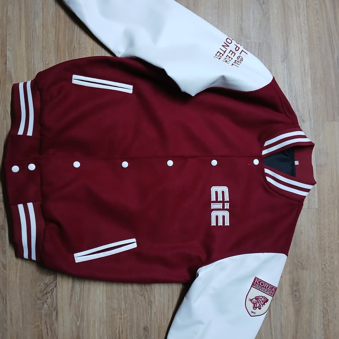 KOREA 호랑이 고려대 얇은 과잠 바시티 L 100 상품이미지7