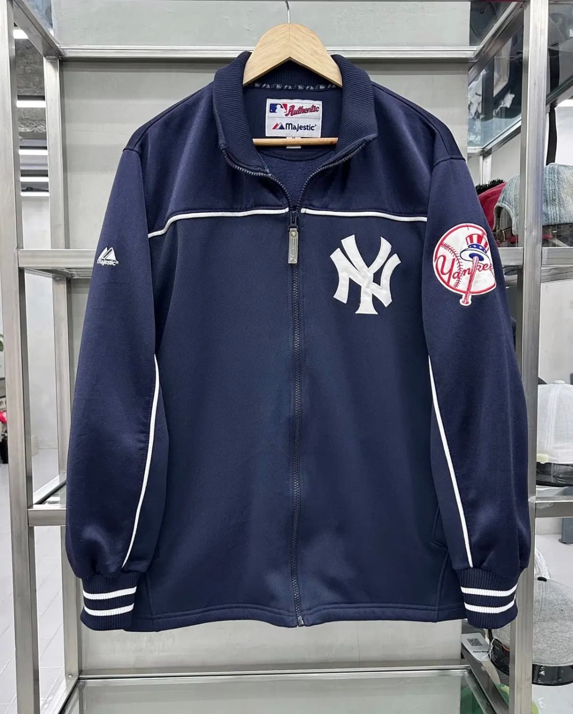 마제스틱 뉴욕 양키스 양키즈 트레이닝 트랙탑 져지 자켓 상품이미지1