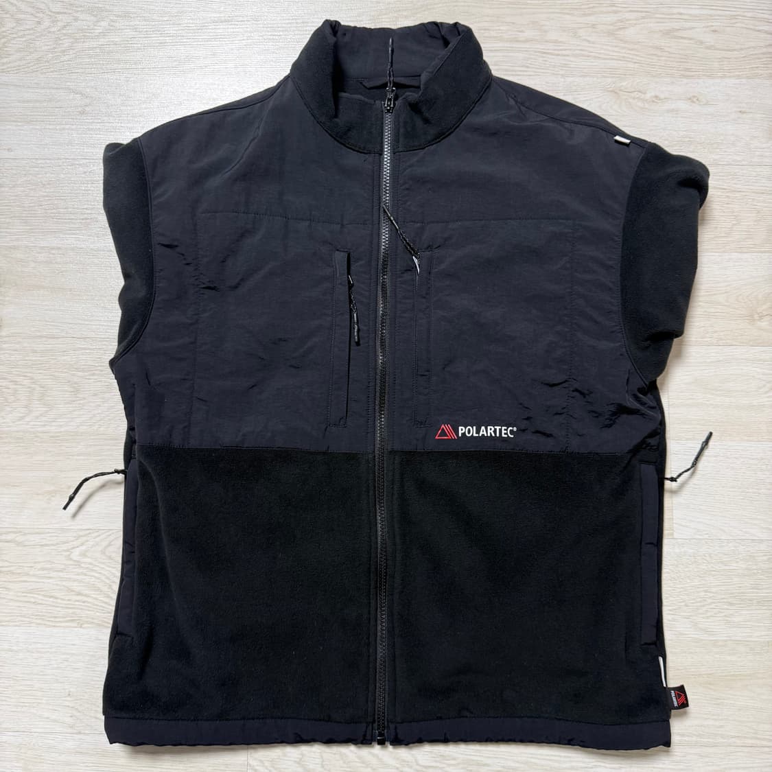 페치 폴라텍 쉐도우 자켓 블랙 상품이미지3