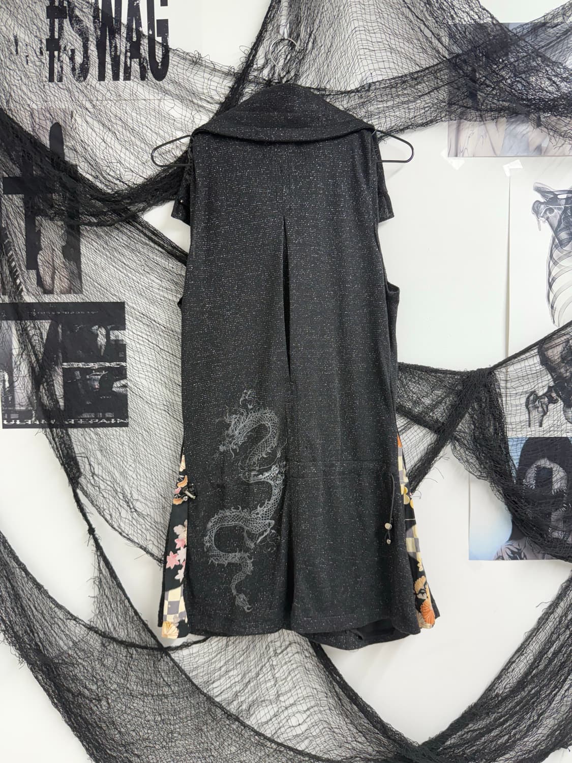 Oriental mood dragon detailed onepiece 상품이미지1