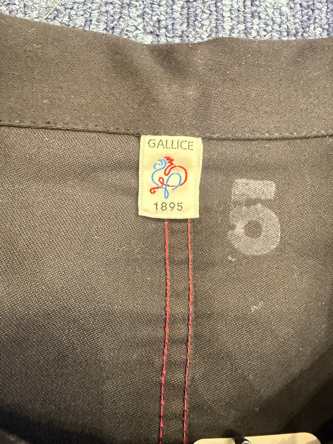 르 트루바이유 갈리스 몰스킨 프렌치워크 자켓 5사이즈  상품이미지4