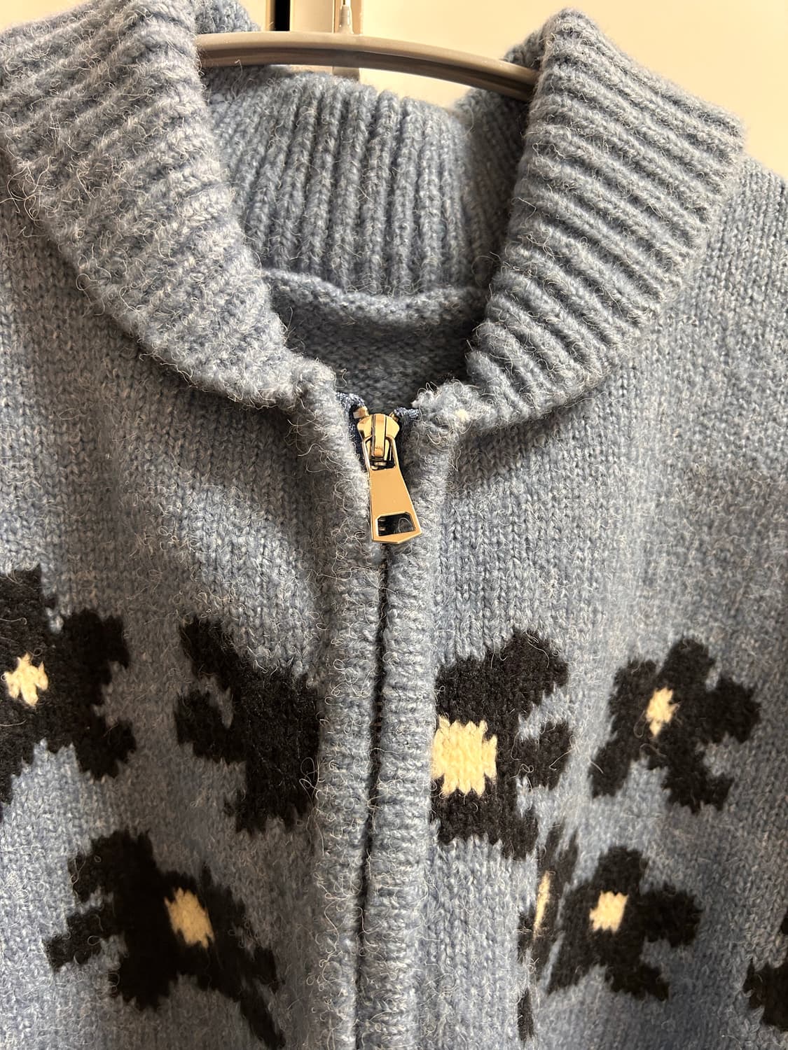 니트집업 상품이미지3