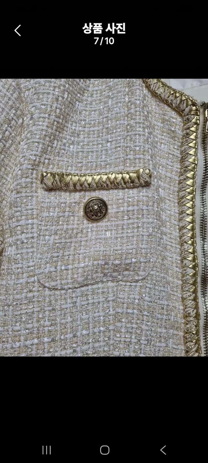 줄로그 트위드자켓 상품이미지7