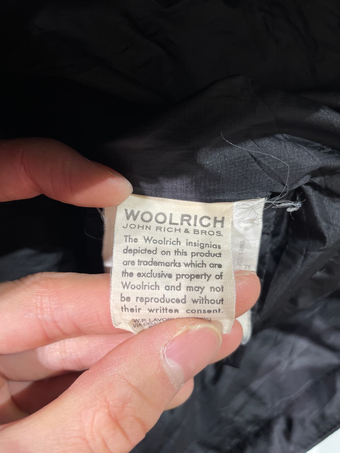 울리치 블랙 빌로우 포켓 경량 패디드 자켓 상품이미지8