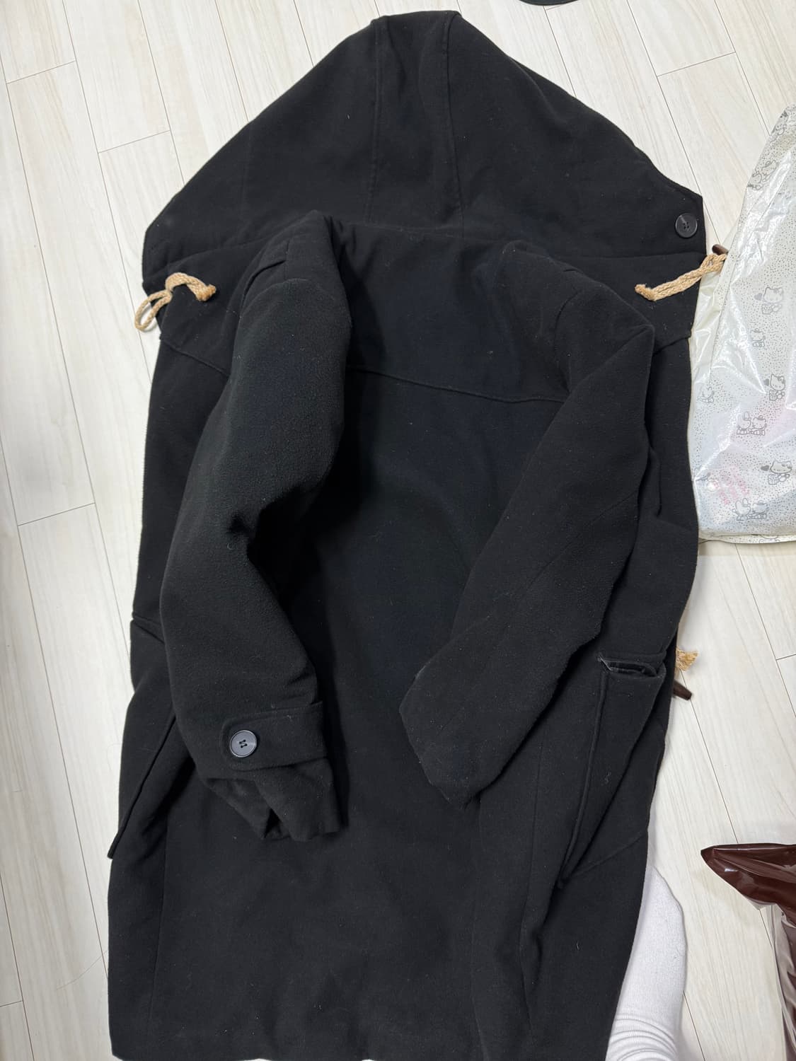 떡볶이 롱코트 m 상품이미지3