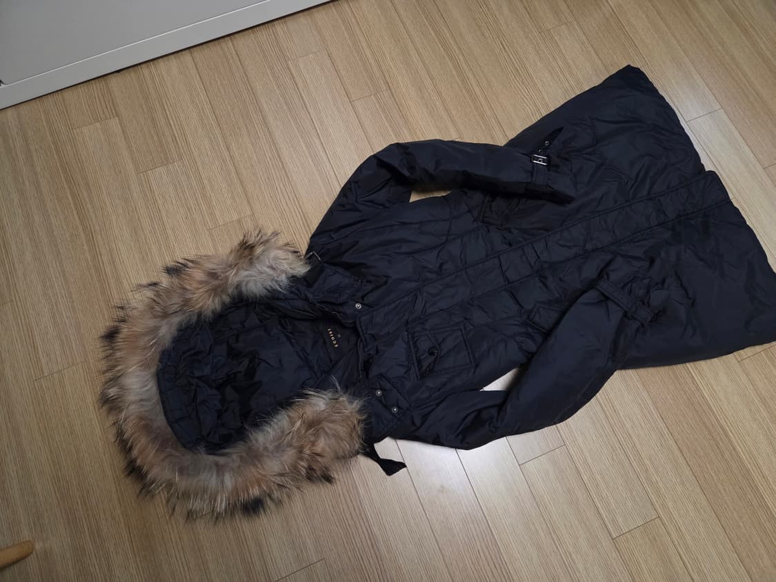 에고이스트 라쿤퍼 롱 패딩 점퍼 상품이미지7