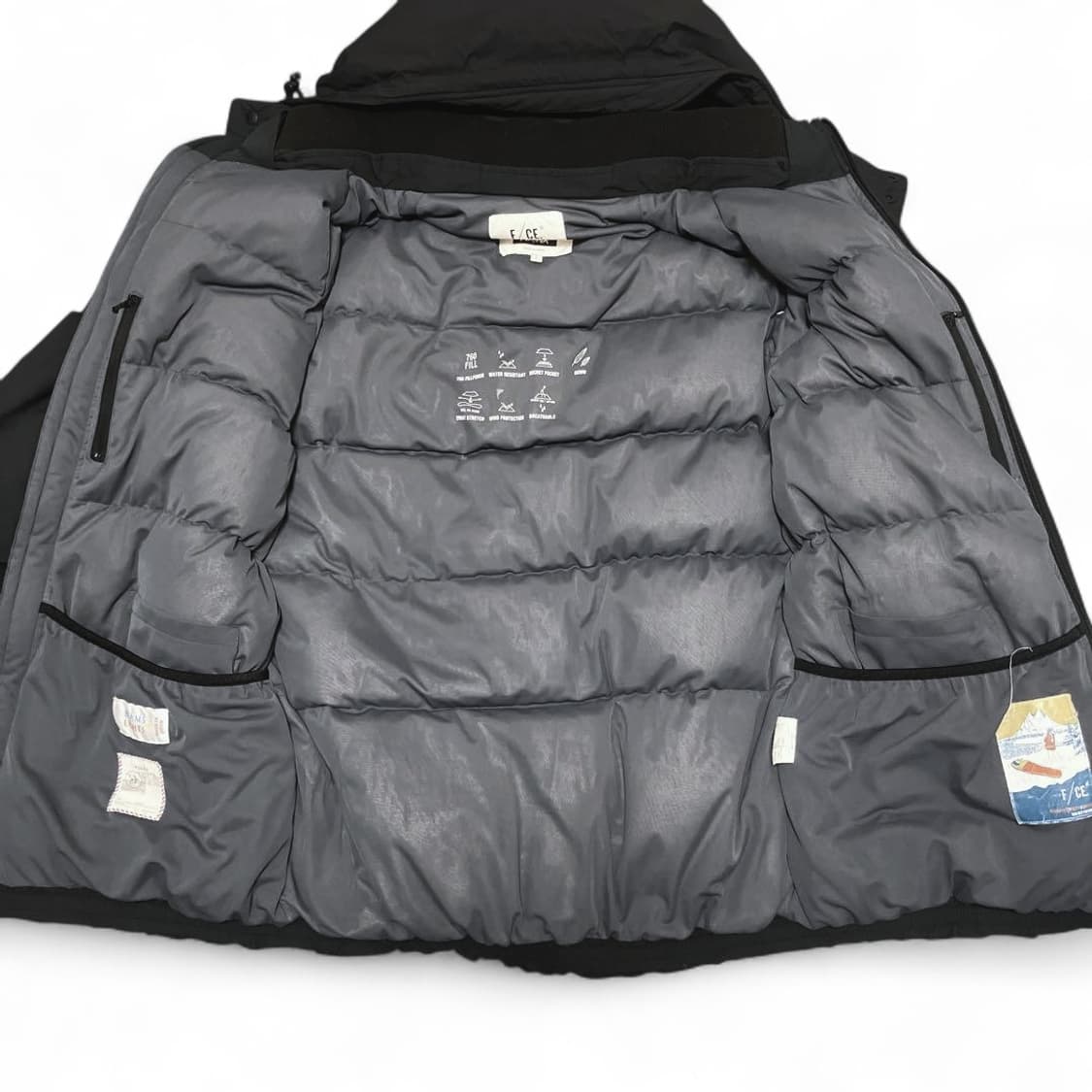 F/CE x  NANGA x BEAMS LIGHTS 난가 n3b 다운자켓 상품이미지4