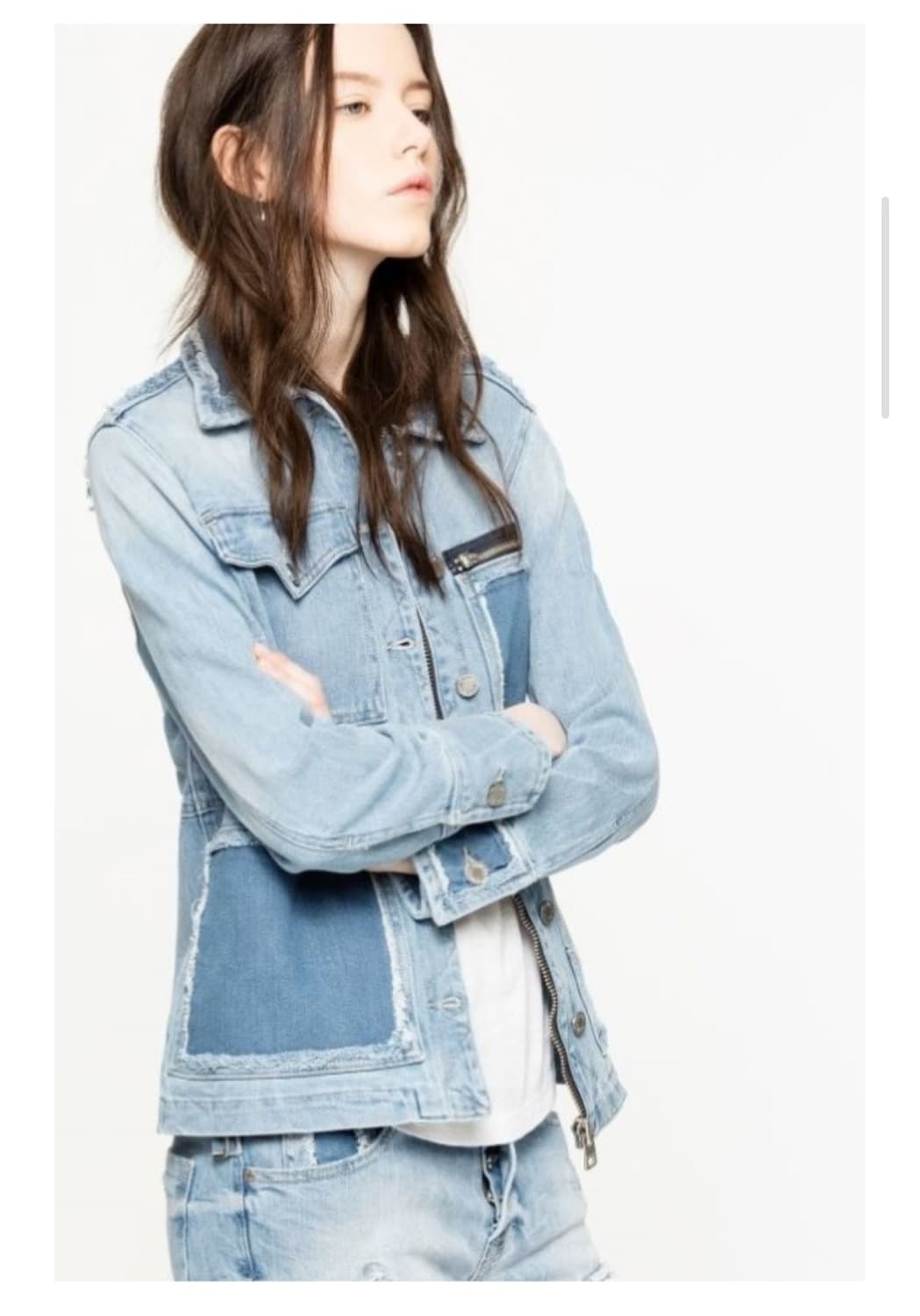 쟈딕앤볼테르 킥 디스트로이드 이효리청자켓 상품이미지9