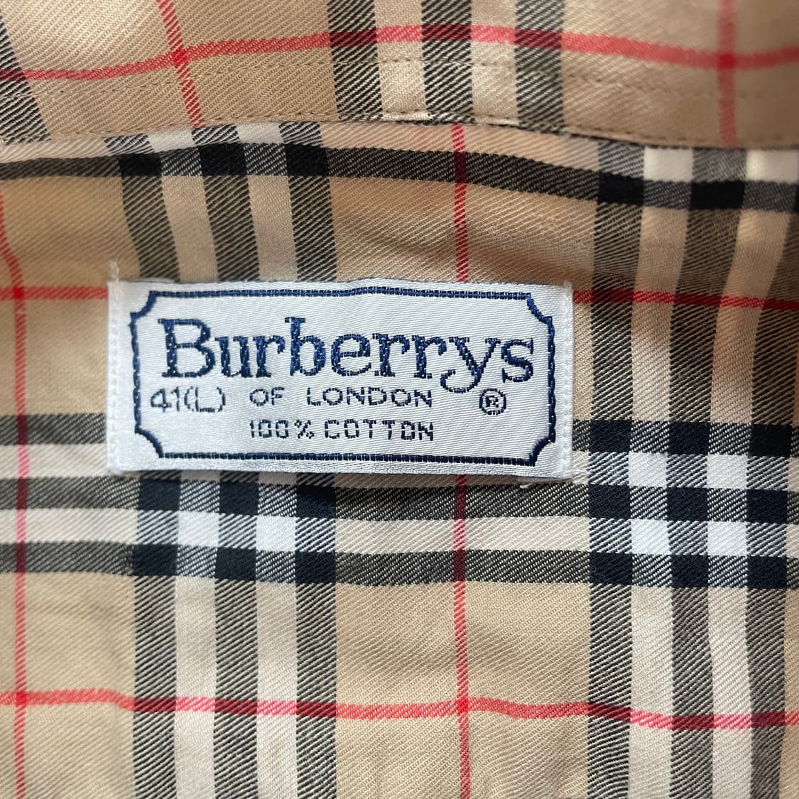 Burberry  버버리 노바체크 자수 셔츠 상품이미지4