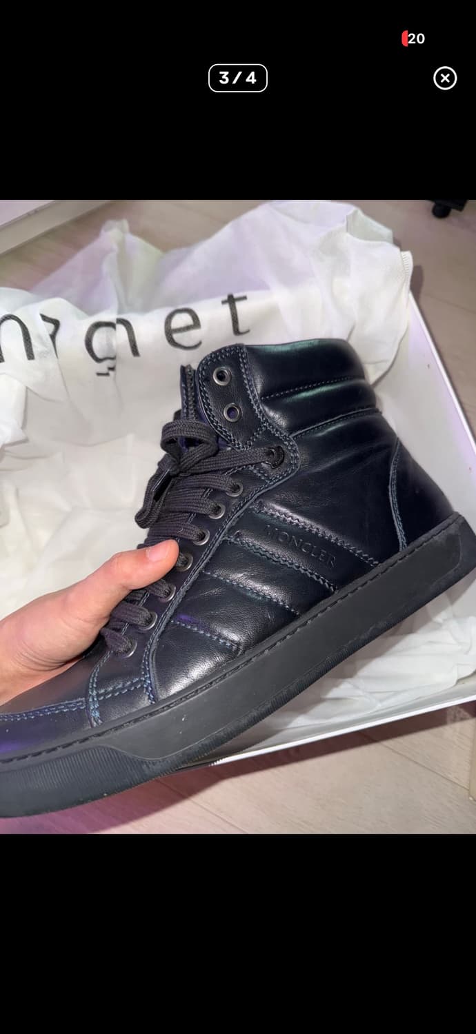 Moncler 몽클레어 하이탑 42 사이즈 상품이미지3