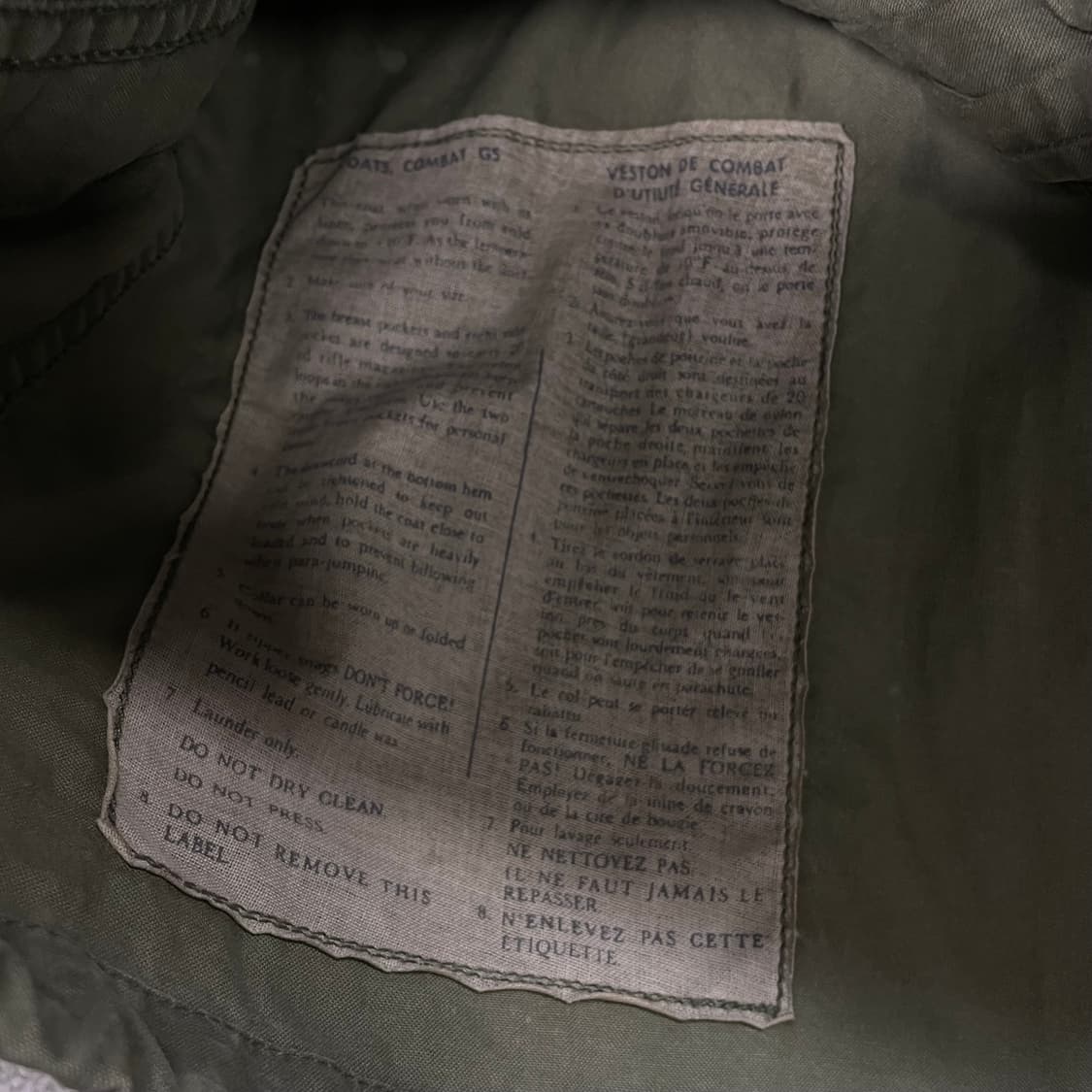 폴로 랄프로렌 388th 스트라이크 m51 필드 야상 자켓 상품이미지6