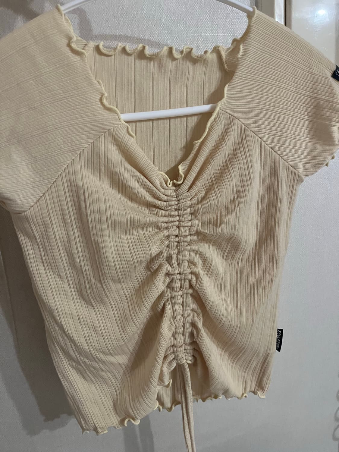 스컬프터 셔링 크롭티 상품이미지1