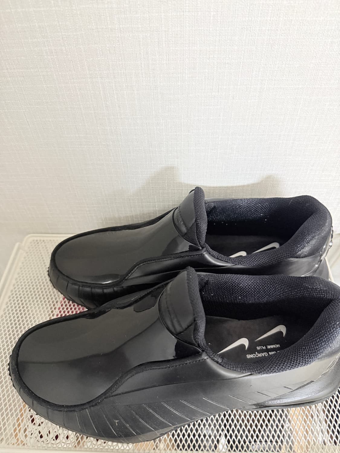 꼼데옴므플러스 X 나이키 에어맥스 돌체 블랙 블랙 상품이미지3
