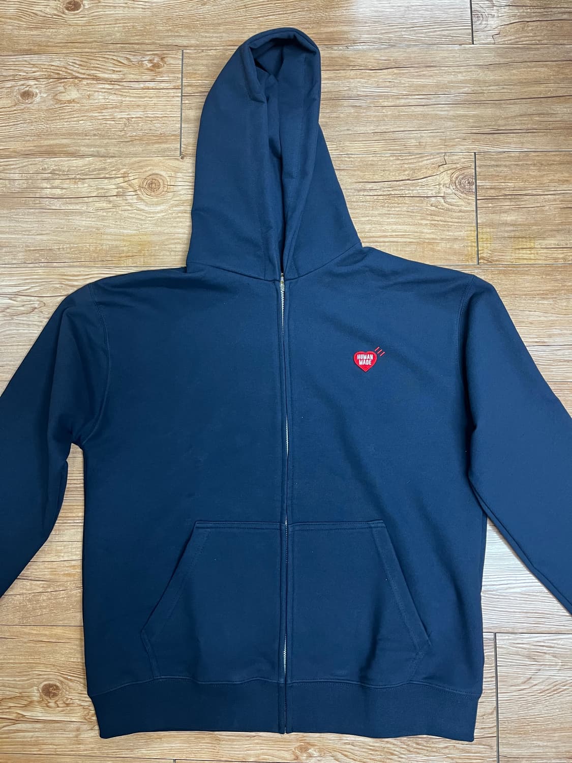 휴먼메이드 후드집업 네이비 상품이미지2
