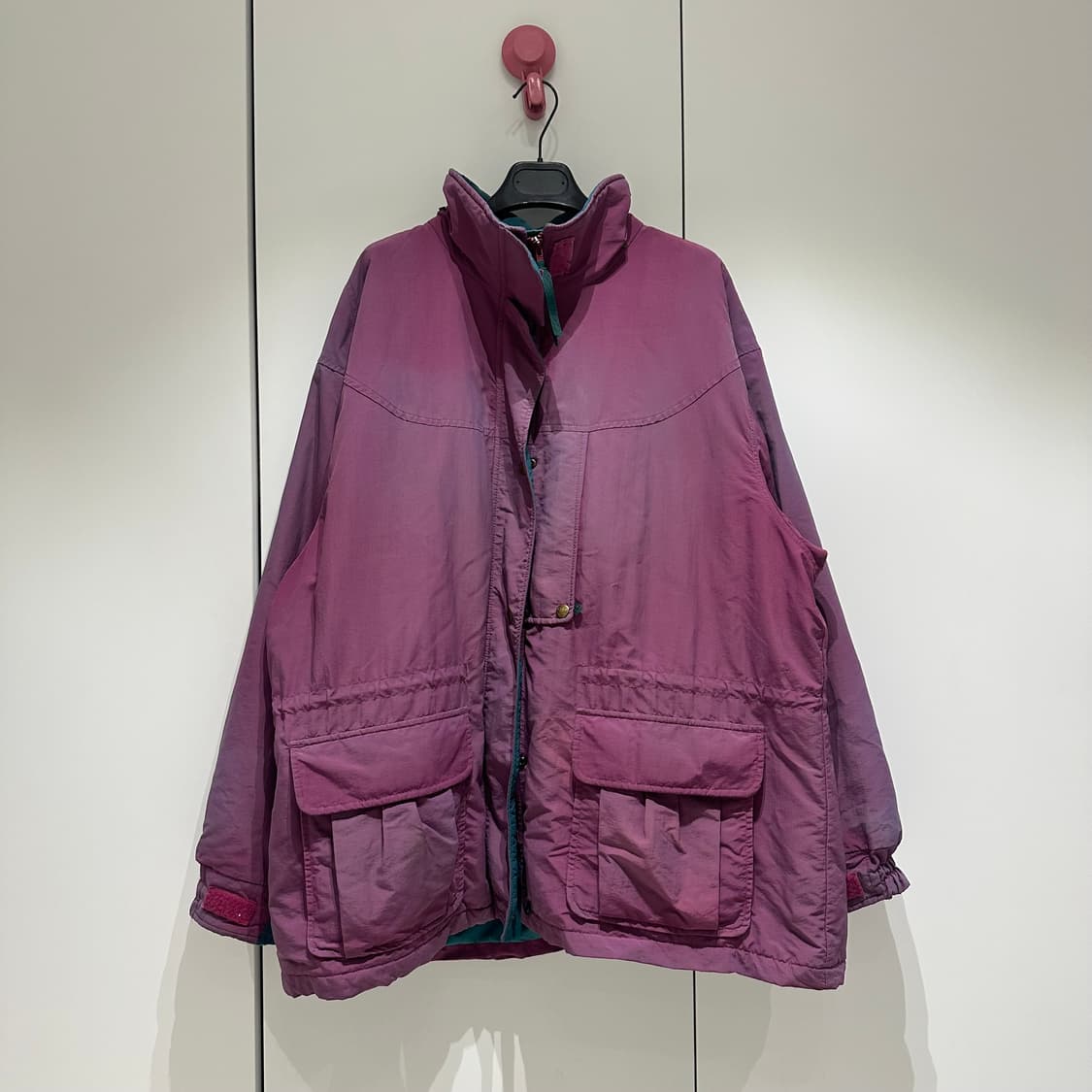 70’s 오리지널 페이딩 나일론 파카 상품이미지3