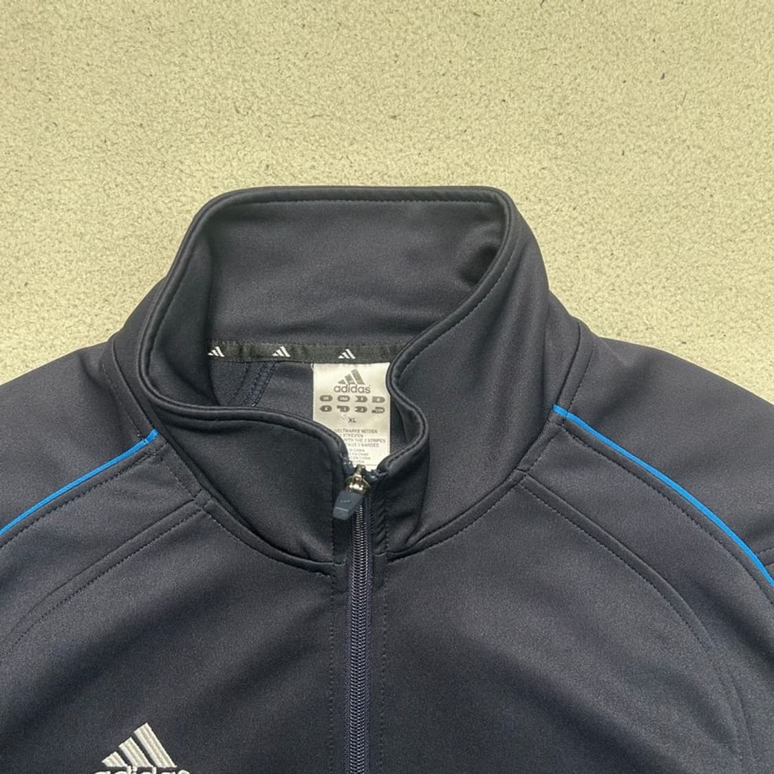 ADIDAS 마샬아츠 트랙탑 져지 네이비 XL 상품이미지4