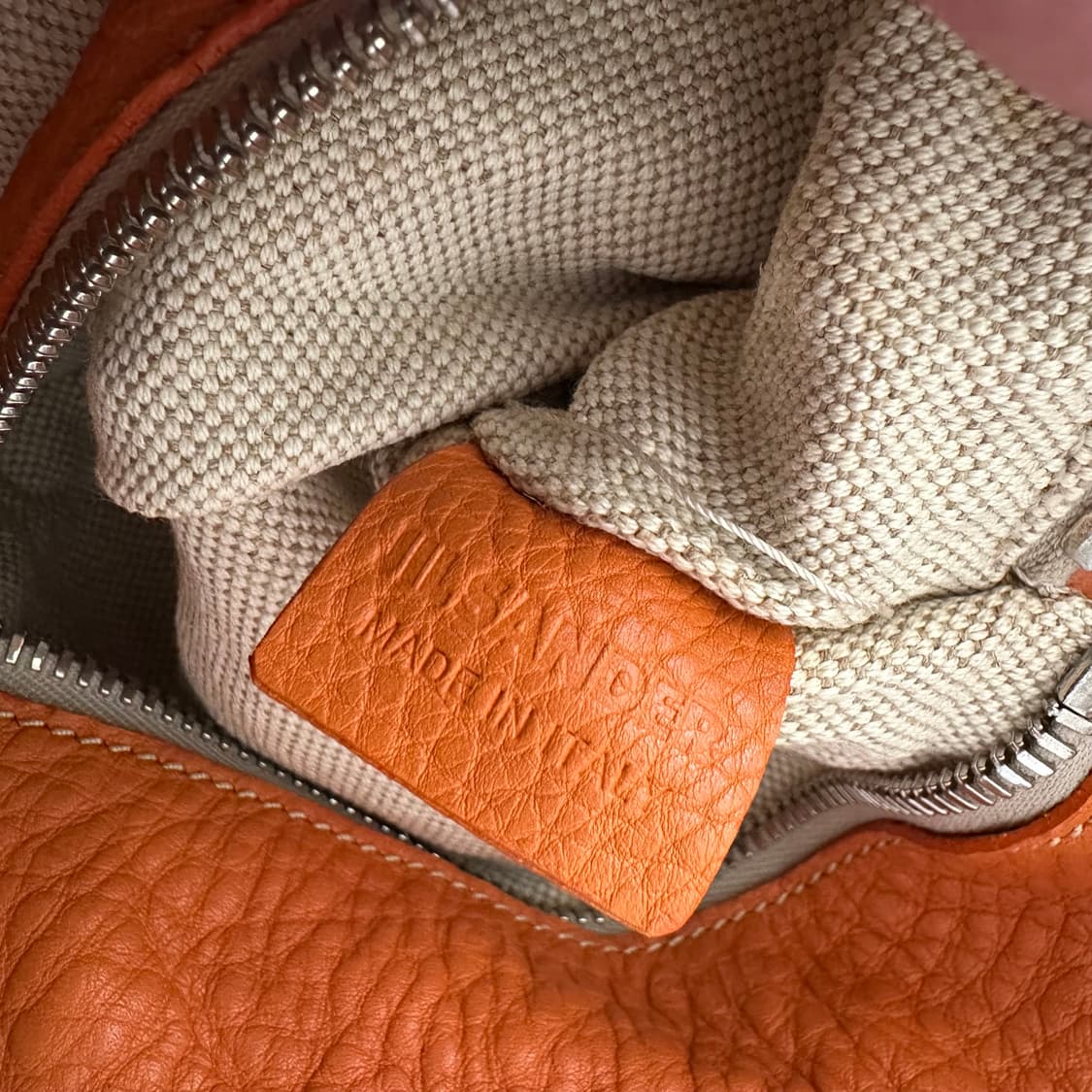 질샌더 jil sander 가죽 컨버스 토트백 상품이미지6