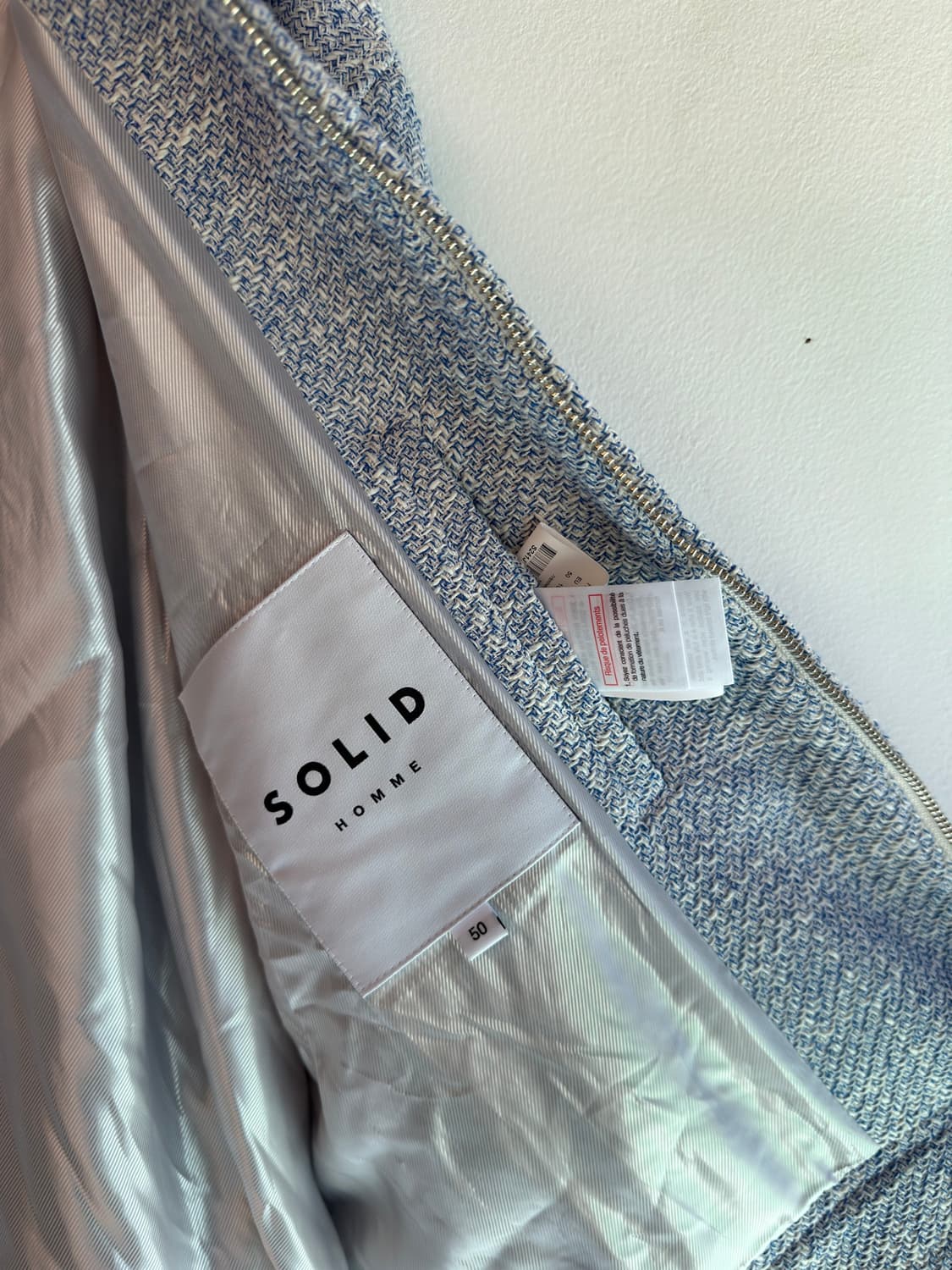 Solid Homme 솔리드옴므 24ss 트위드 자켓 상품이미지8